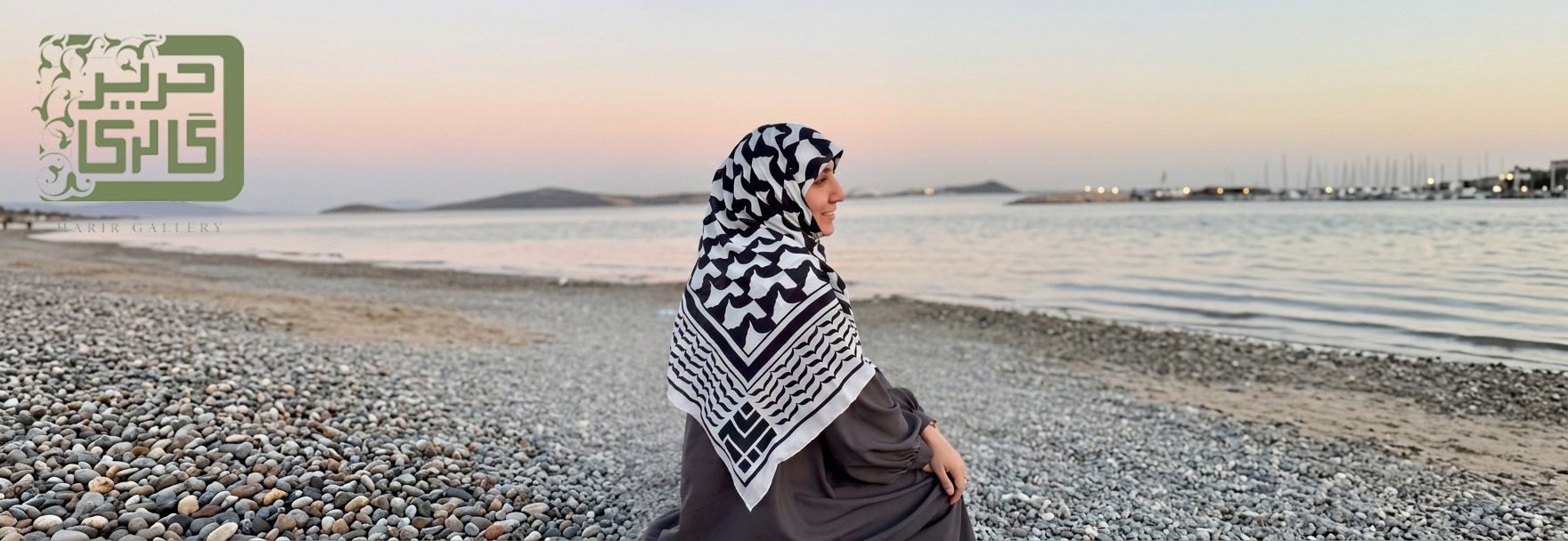 روسری های نخی حریر گالری
